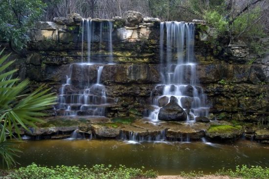 Искусственный водопад на участке (58 фото)
