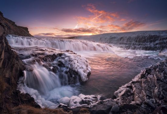 Водопад Гюдльфосс Исландия (54 фото)