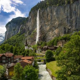 Водопады Швейцарии (58 фото)