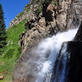 Водопад Бурхан Булак (58 фото)