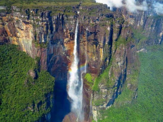 Самый большой водопад в мире Анхель (53 фото)