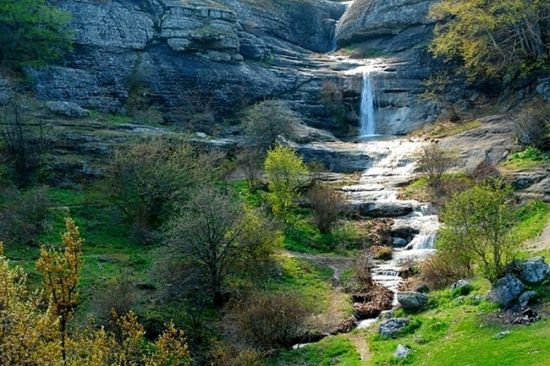 Водопад Джурла в Крыму (58 фото)