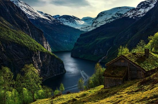 Скандинавские пейзажи (57 фото)