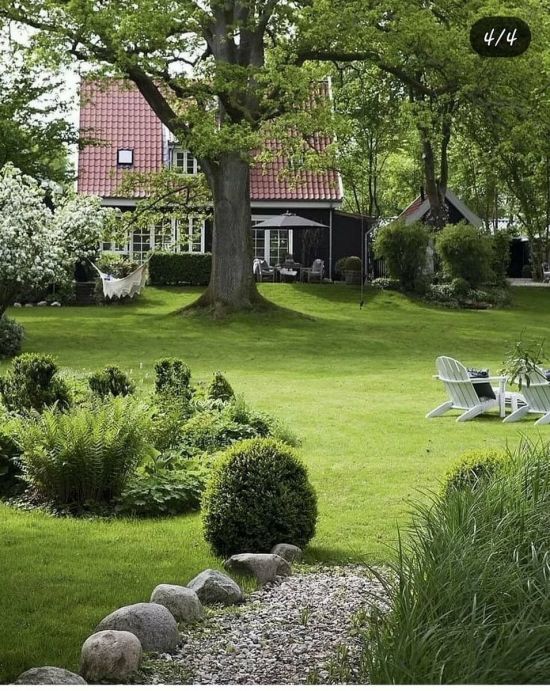 Сад в скандинавском стиле (59 фото)