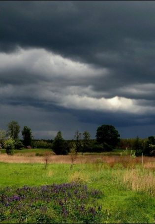 Небо перед дождем (58 фото)