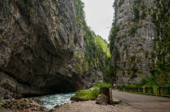 Юпшарское ущелье Абхазия (59 фото)