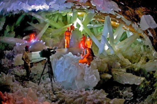 Пещера кристаллов в Мексике (56 фото)
