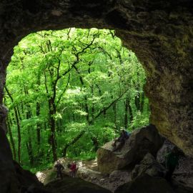 Пещера сквозная Адыгея (59 фото)