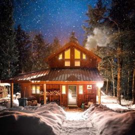 Зимний вечер дома (60 фото)