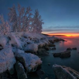 Кольский полуостров зима (58 фото)