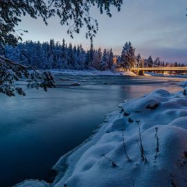 Природа Финляндии зимой (56 фото)