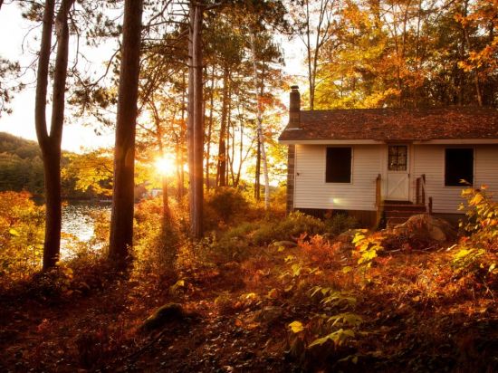 Дом осенью (55 фото)
