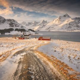 Дороги в Норвегии зимой (54 фото)