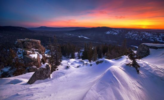 Таганай горы зимой (56 фото)