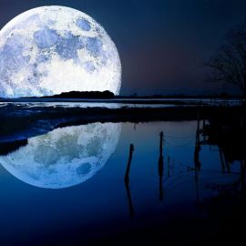 Голубая Луна (55 фото)