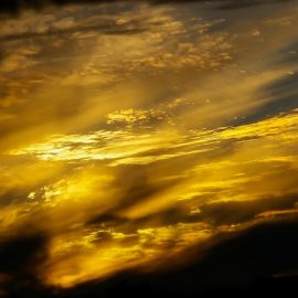 Золотые облака (56 фото)