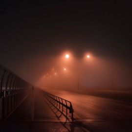 Туман ночью (54 фото)