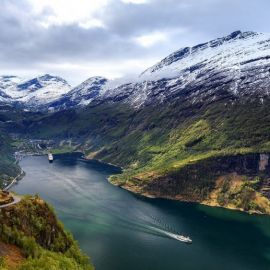 Акернесет гора в Норвегии (53 фото)