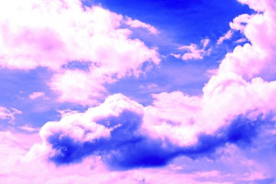 Розовые облака фон (57 фото)