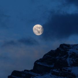 Луна полнолуние (55 фото)
