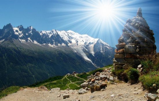 Вершины кавказских гор (58 фото)