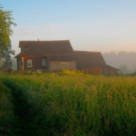 Раннее утро в деревне (55 фото)