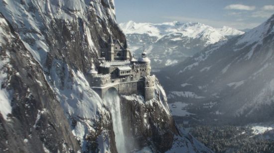 Замки в горах Швейцарии (56 фото)
