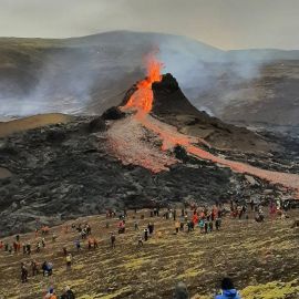 Вулкан в исландии эйяфьятлайокудль (72 фото)