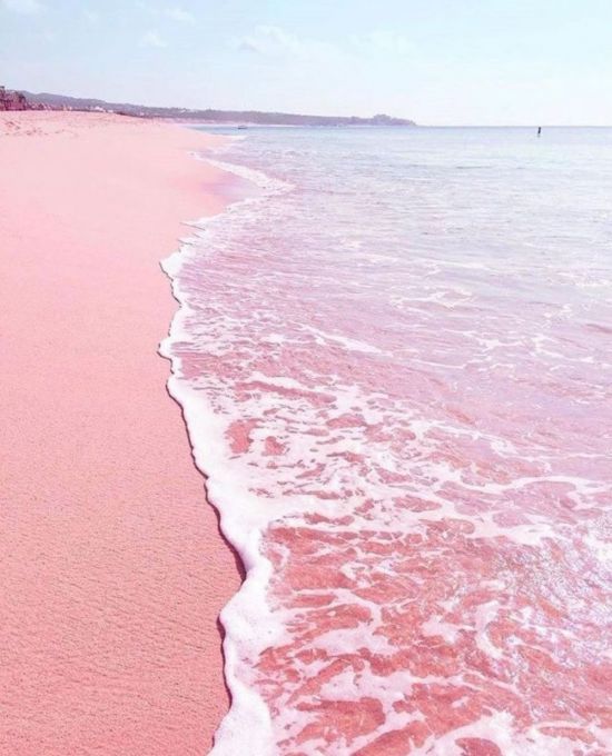 Розовый пляж (69 фото)
