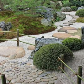 Японский каменистый сад (75 фото)