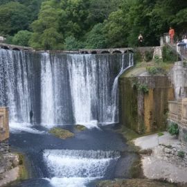 Рукотворный водопад новый афон (74 фото)
