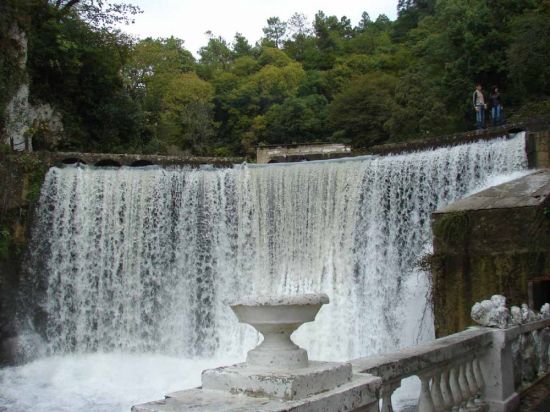 Рукотворный водопад абхазия (74 фото)