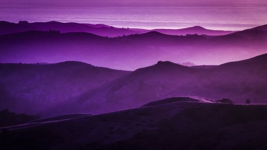 Пурпурные облака (67 фото)