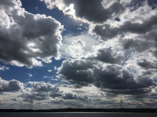 Серое небо с облаками (64 фото)
