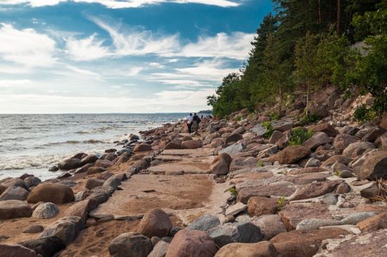 Пляж ласковый на финском заливе (73 фото)
