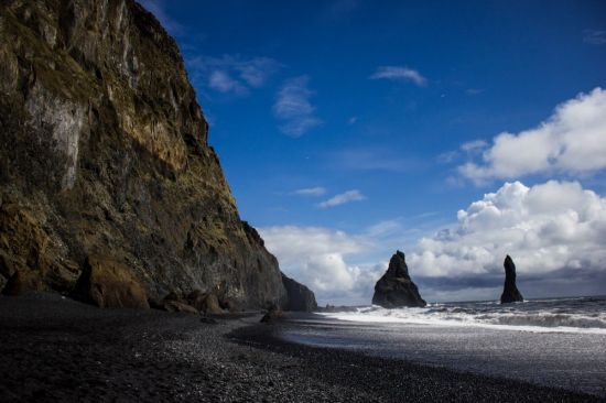 Черный пляж рейнисфьяра исландия (67 фото)