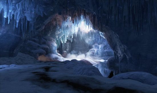 Пещера в снегу (65 фото)