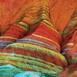 Цветные скалы чжанъе данксиа китай (74 фото)