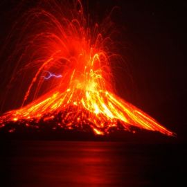 Анак кракатау вулкан (70 фото)