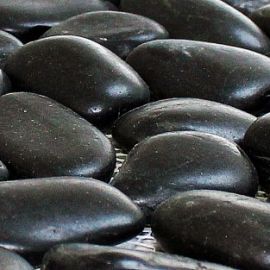 Камень черный базальт (52 фото)