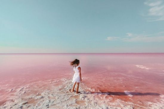 Розовое озеро бурсоль (77 фото)