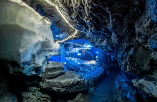 Гроты кунгурской ледяной пещеры (52 фото)