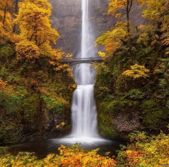 Водопад осень (41 фото)