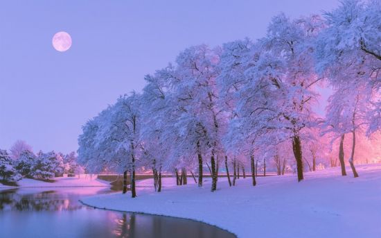 Красивые пейзажи зимы (51 фото)