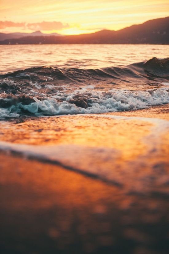 Море песок закат (48 фото)