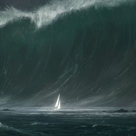 Большие волны на черном море (52 фото)