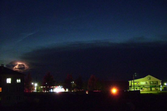 Зарница в небе ночью (67 фото)