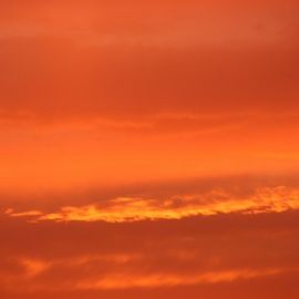 Красно желтое небо (54 фото)