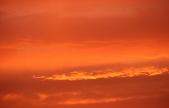 Красно желтое небо (54 фото)