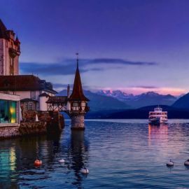 Тунское озеро швейцария (55 фото)